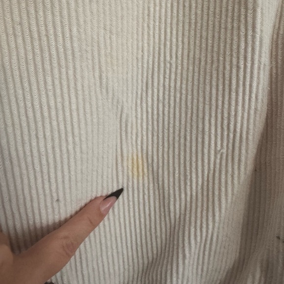 MV Sport "Pumpkin Spice" Cream Sweater - Picture 5 of 8